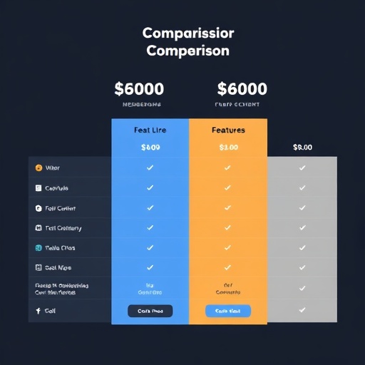 Comparison table